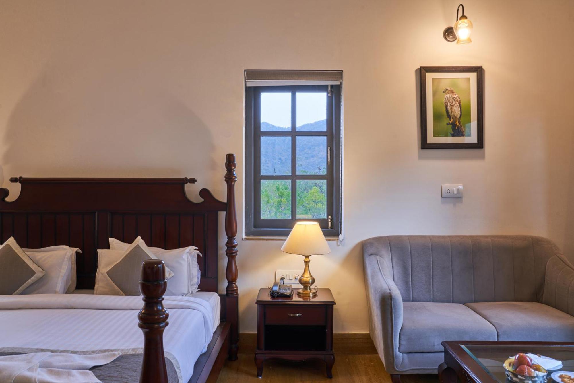 The Hunting Lodge Resort Udaipur - Villas & Pool Dabok Eksteriør bilde